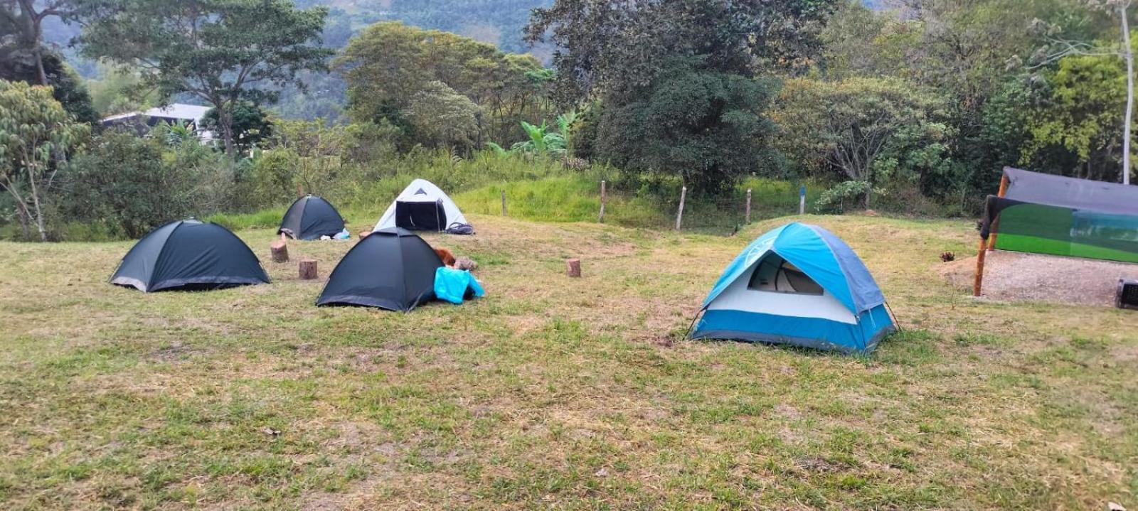 Cabana Alto De Luna Vifamiliar La Vega  Bagian luar foto